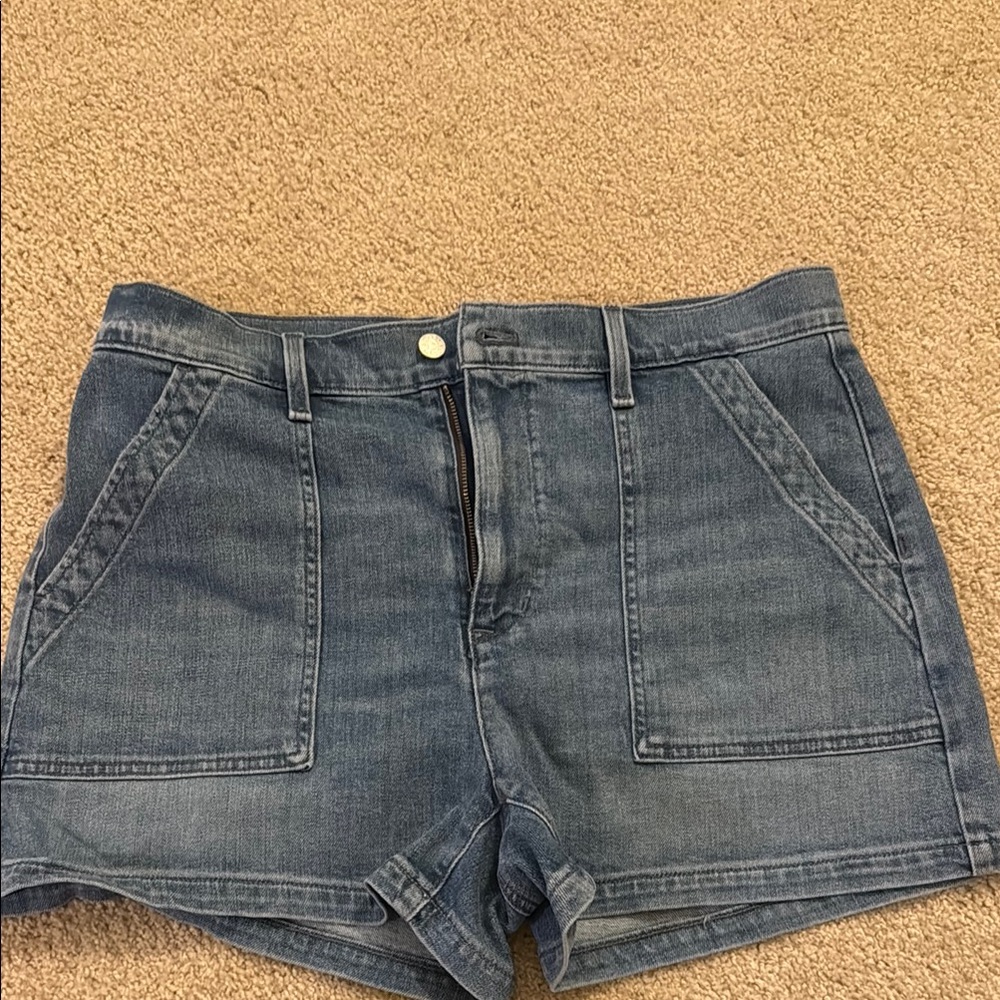 J. Crew Denim Jean Shorts in Medium Blue